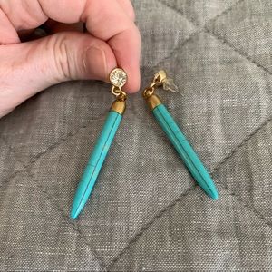 Dangle stud earrings